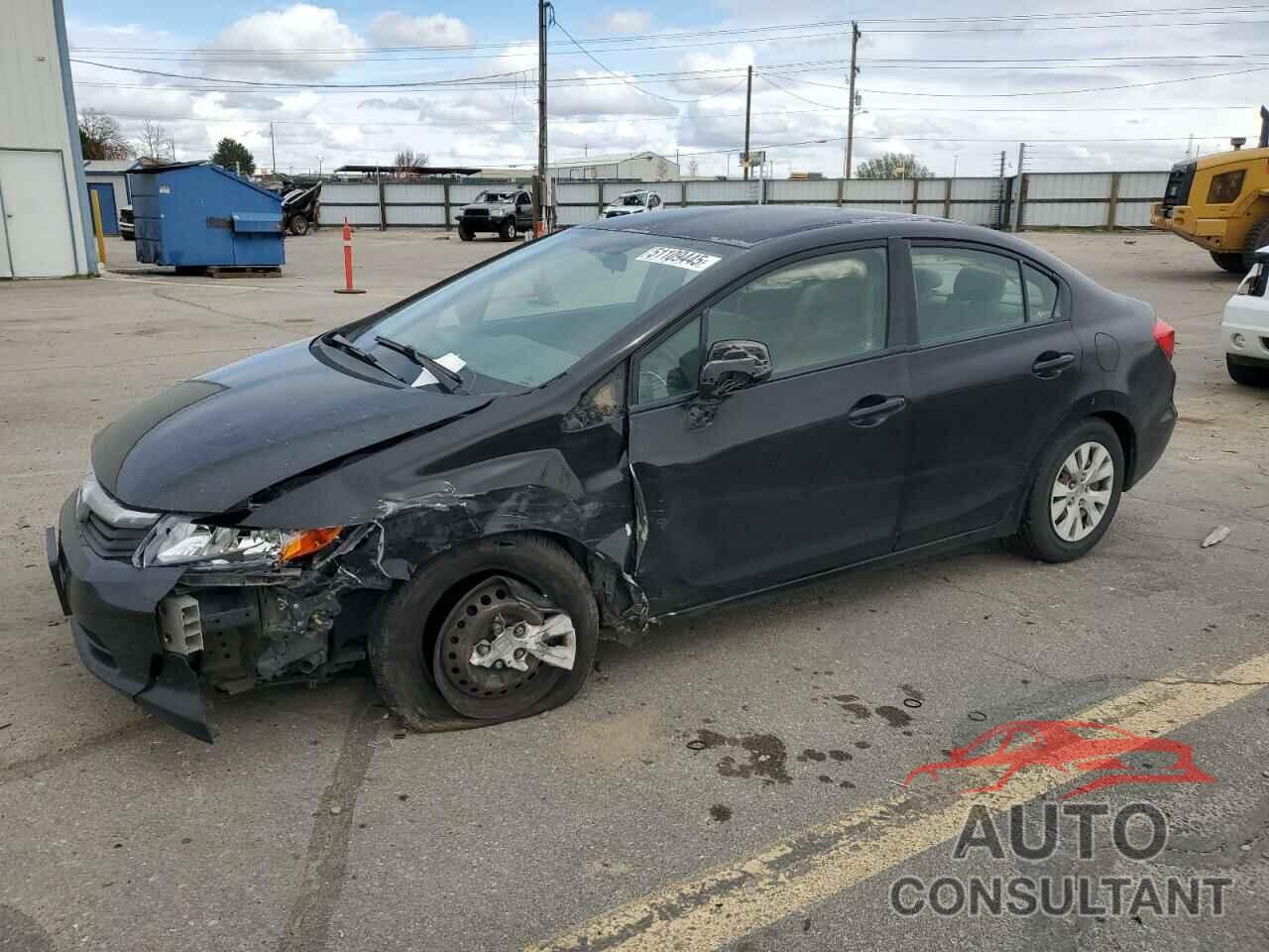 HONDA CIVIC 2012 - 2HGFB2F5XCH610105