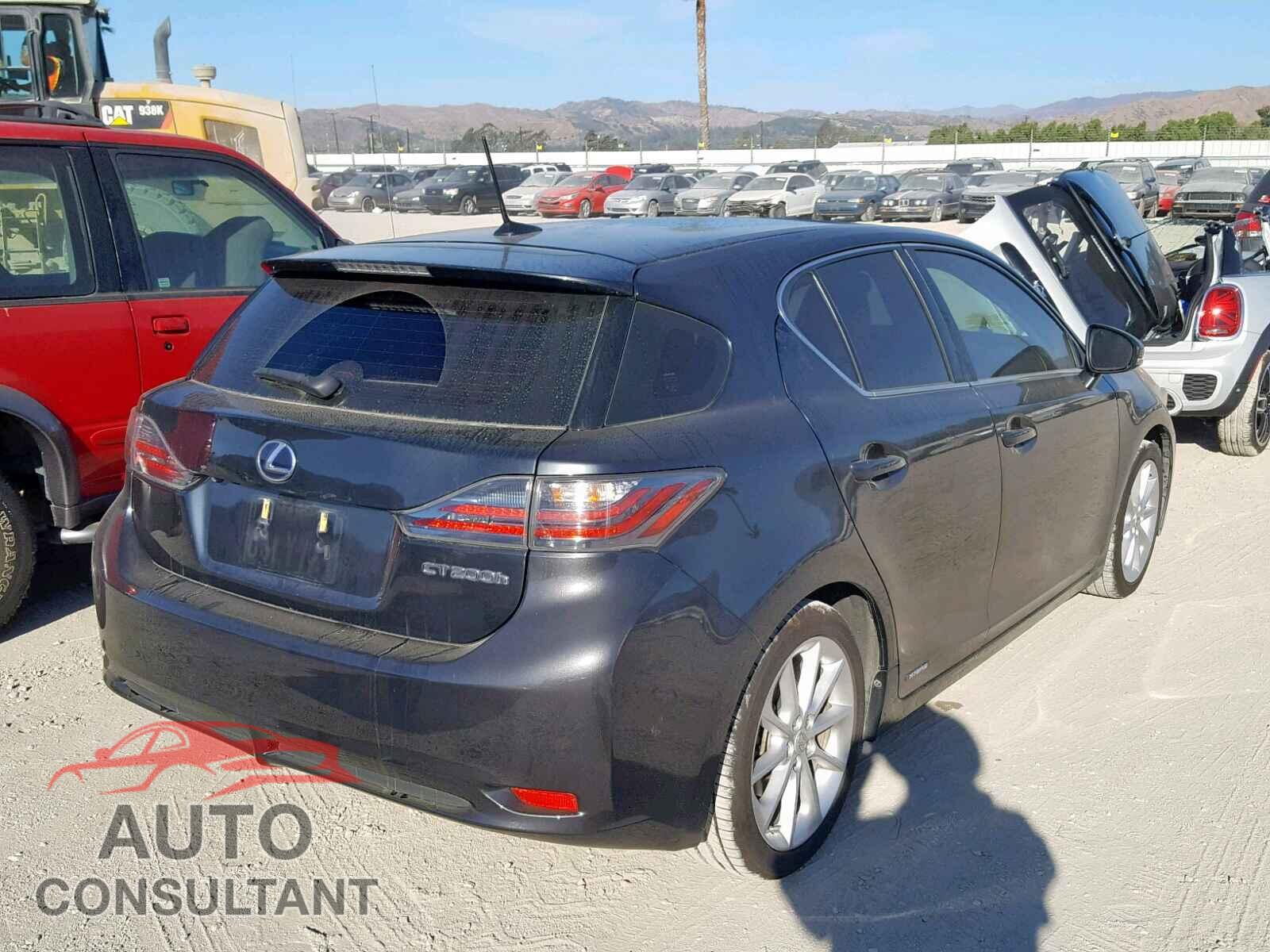 LEXUS CT 200 2011 - JTHKD5BH6B2035239
