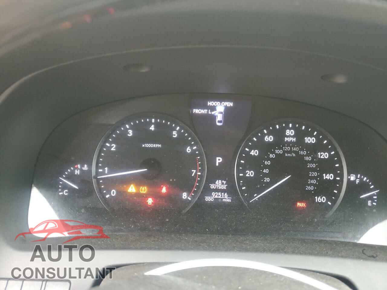 LEXUS LS460 2013 - JTHBL5EF0D5123086