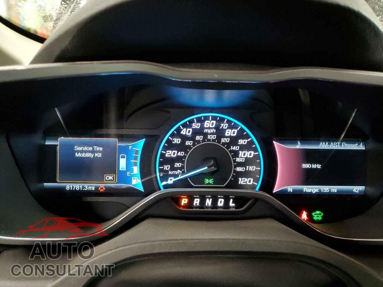 FORD CMAX 2017 - 1FADP5FU9HL101350