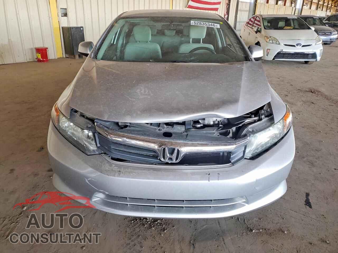 HONDA CIVIC 2012 - 19XFB2F53CE321027