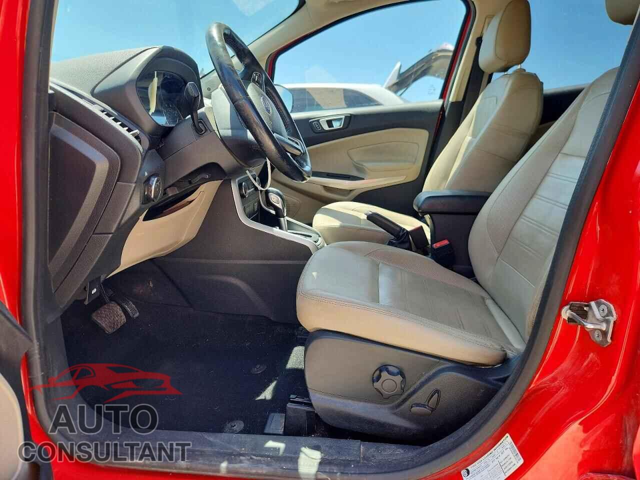 FORD ECOSPORT 2019 - MAJ6S3KL2KC291704