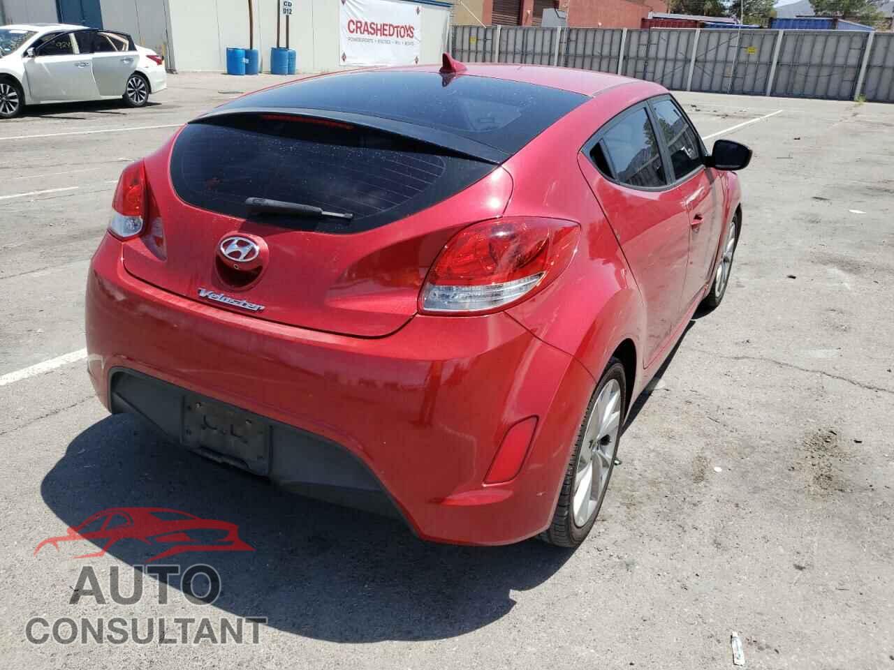 HYUNDAI VELOSTER 2017 - KMHTC6AD8HU308008