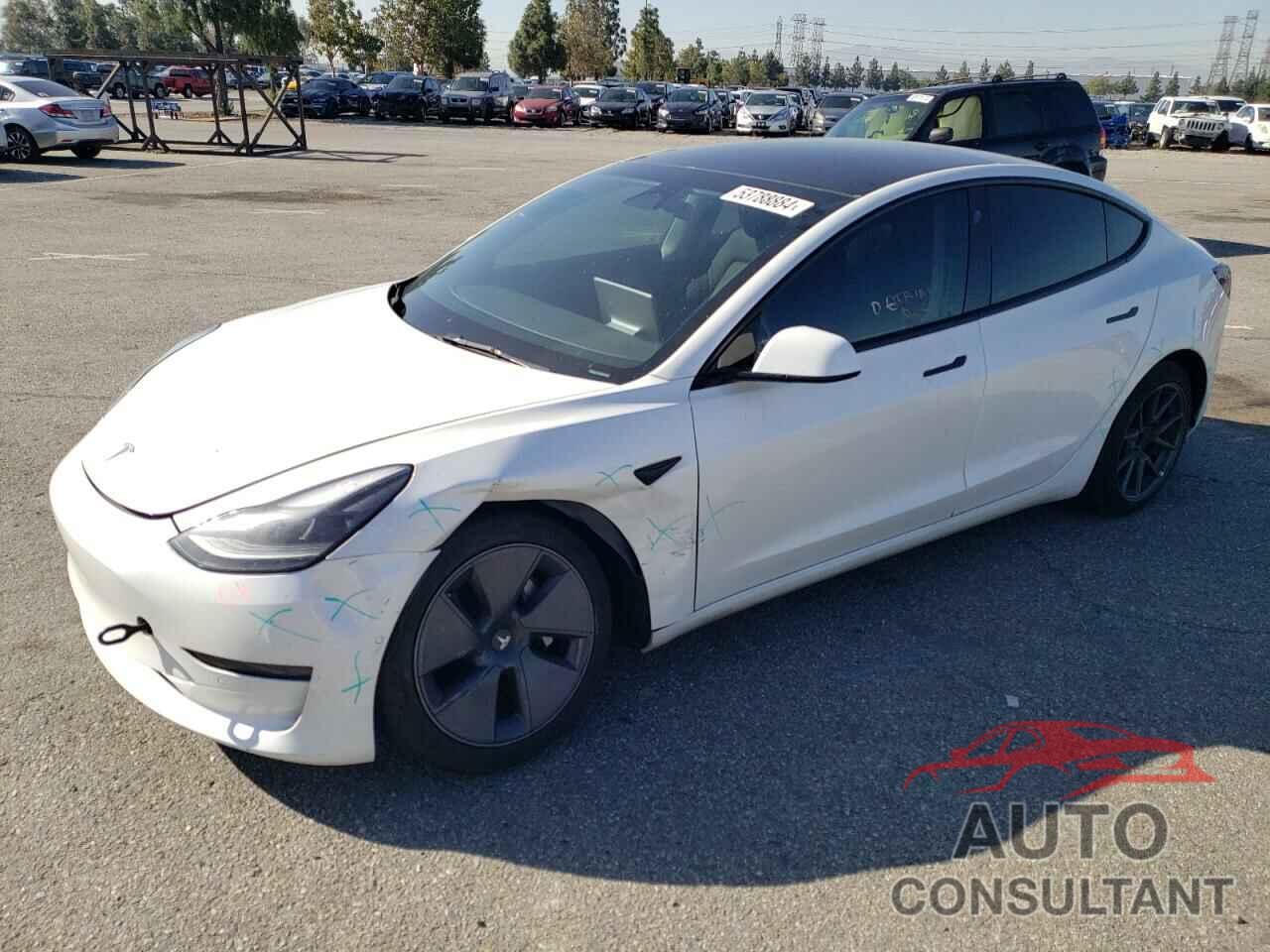 TESLA MODEL 3 2022 - 5YJ3E1EA6NF164674