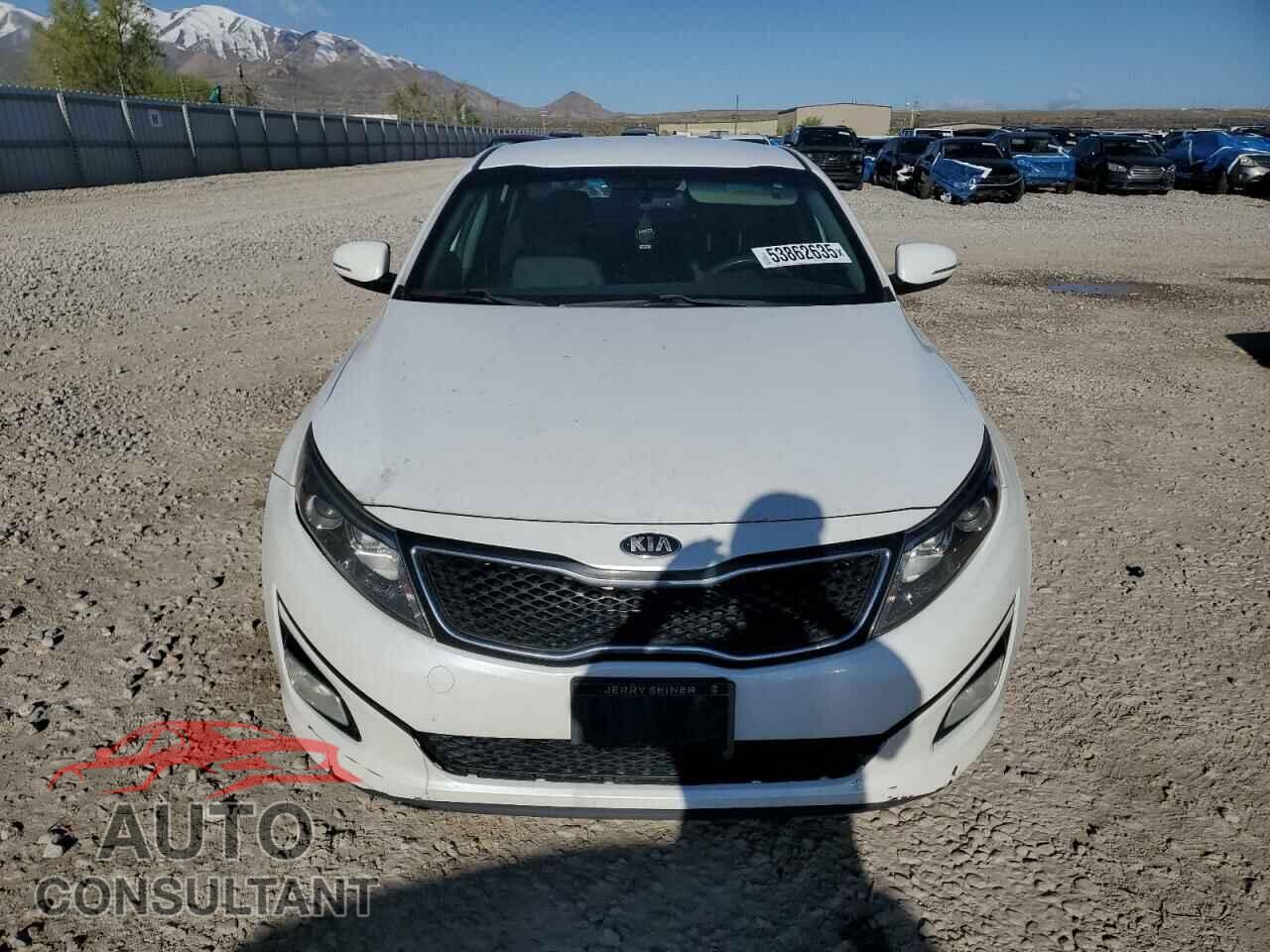 KIA OPTIMA 2015 - KNAGM4A76F5654614