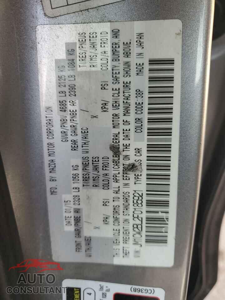 MAZDA 5 2015 - JM1CW2BL2F0185921