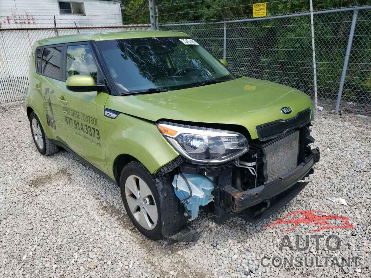 KIA SOUL 2016 - KNDJN2A22G7869265