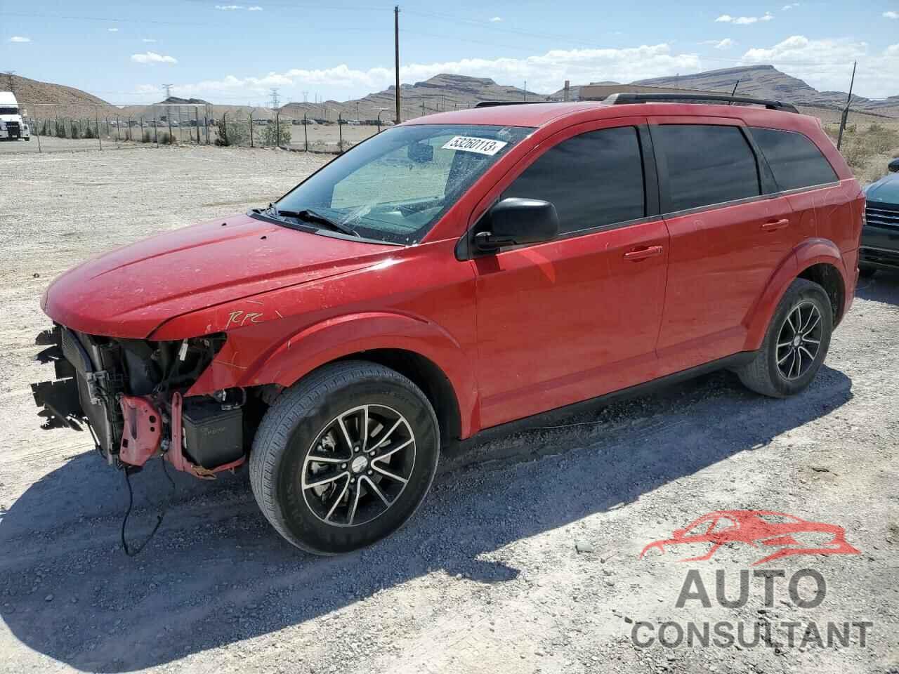 DODGE JOURNEY 2017 - 3C4PDCAB8HT695847