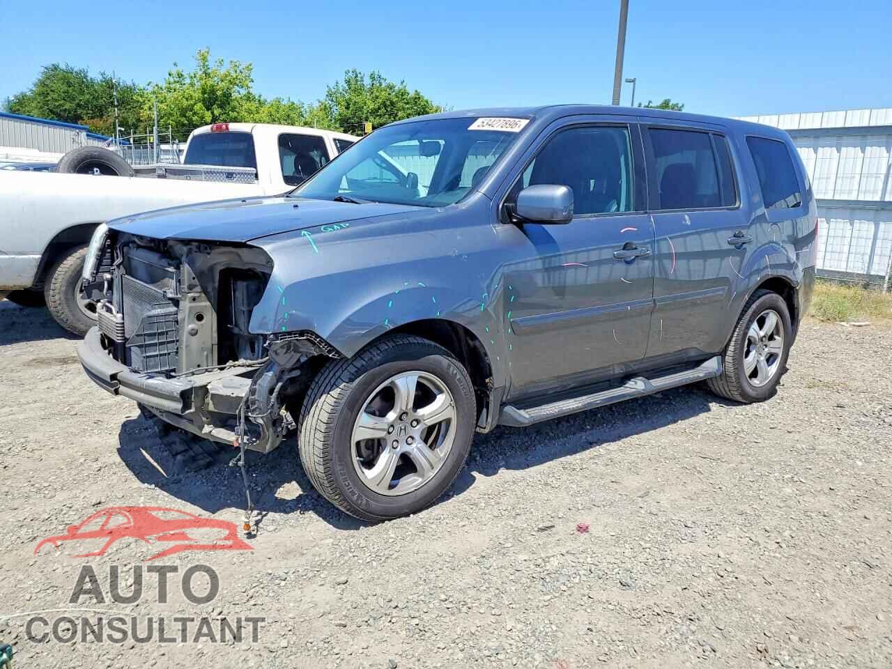 HONDA PILOT 2013 - 5FNYF4H51DB076536