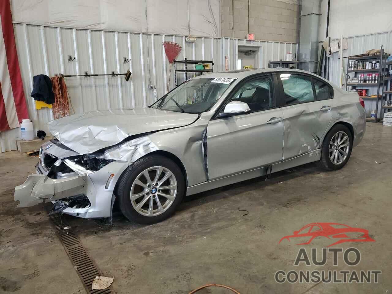 BMW 3 SERIES 2018 - WBA8A3C53JA067404