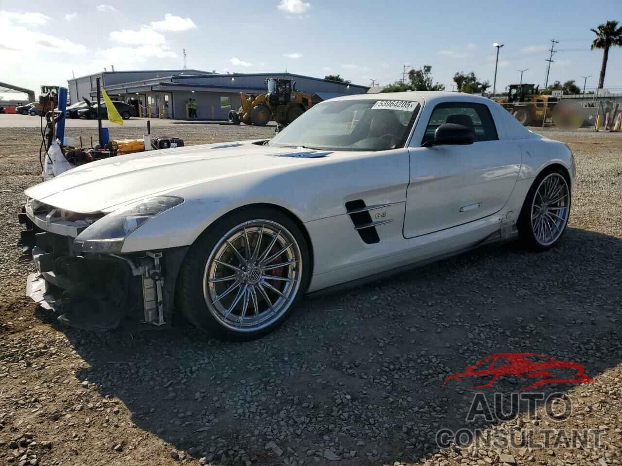 MERCEDES-BENZ SLS 2012 - WDDRJ7HA6CA009333