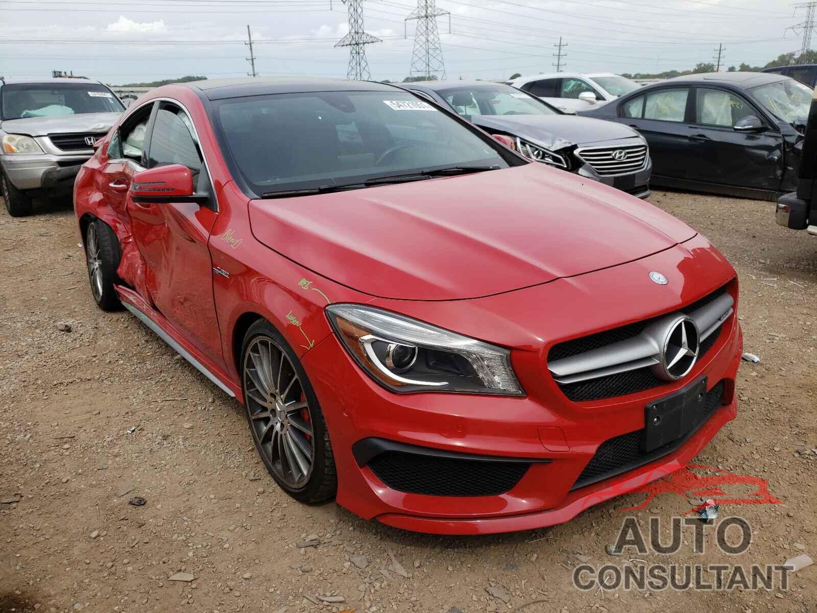 MERCEDES-BENZ CLA-CLASS 2016 - WDDSJ5CB8GN307192