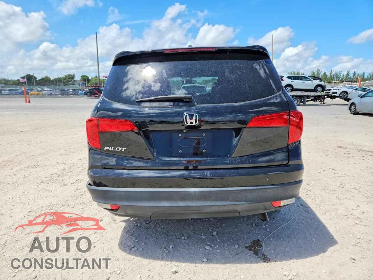 HONDA PILOT 2017 - 5FNYF5H57HB026283