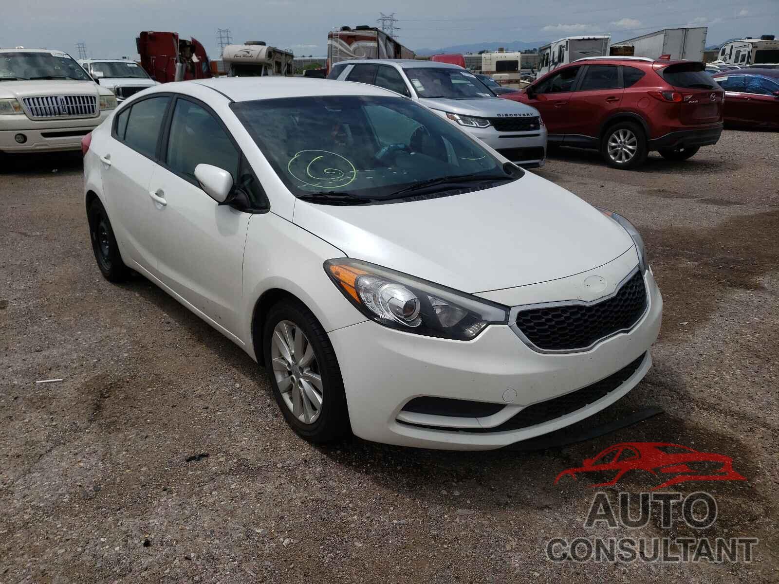 KIA FORTE 2016 - KNAFX4A61G5583091