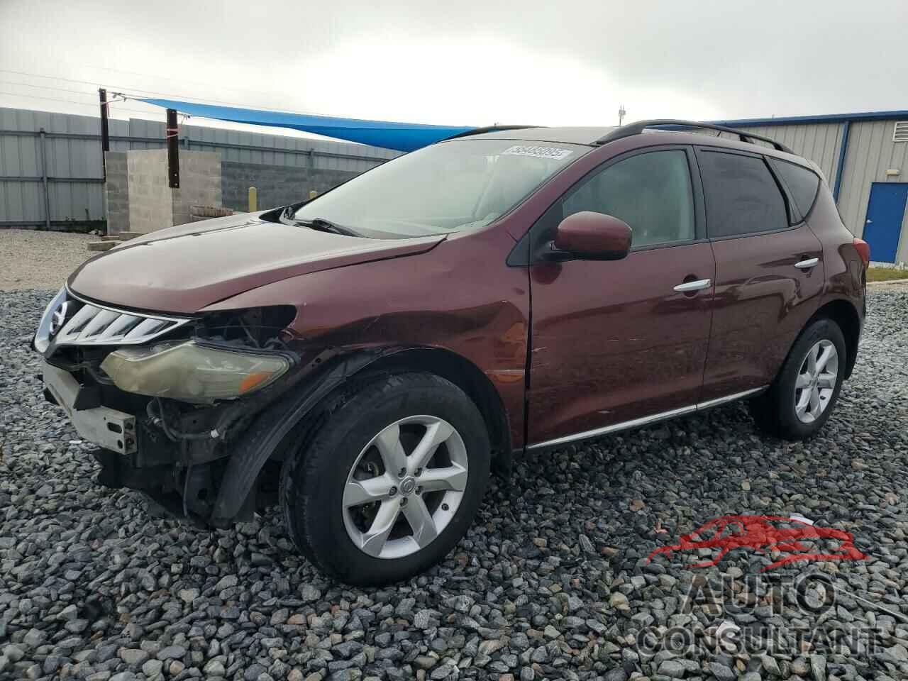 NISSAN MURANO 2009 - JN8AZ18U39W027313