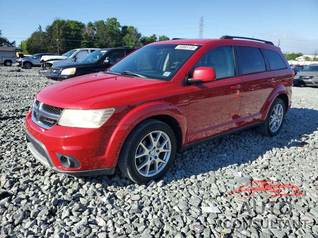 DODGE JOURNEY 2013 - 3C4PDCBG7DT653514