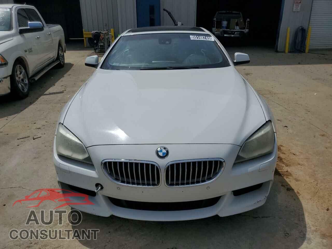 BMW 6 SERIES 2012 - WBALX3C56CC528773