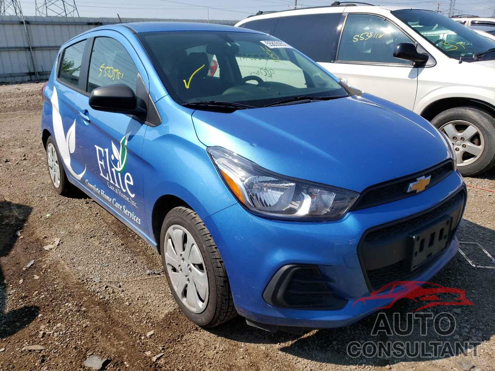 CHEVROLET SPARK 2018 - KL8CB6SA1JC466660