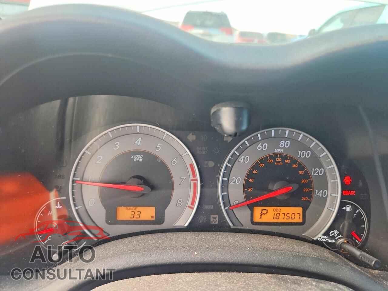 TOYOTA COROLLA 2010 - 2T1BU4EE5AC443373