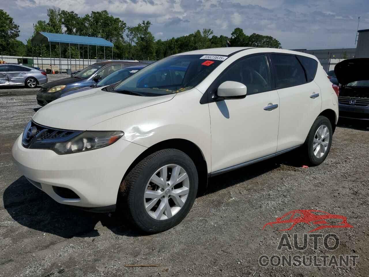 NISSAN MURANO 2012 - JN8AZ1MU4CW106535