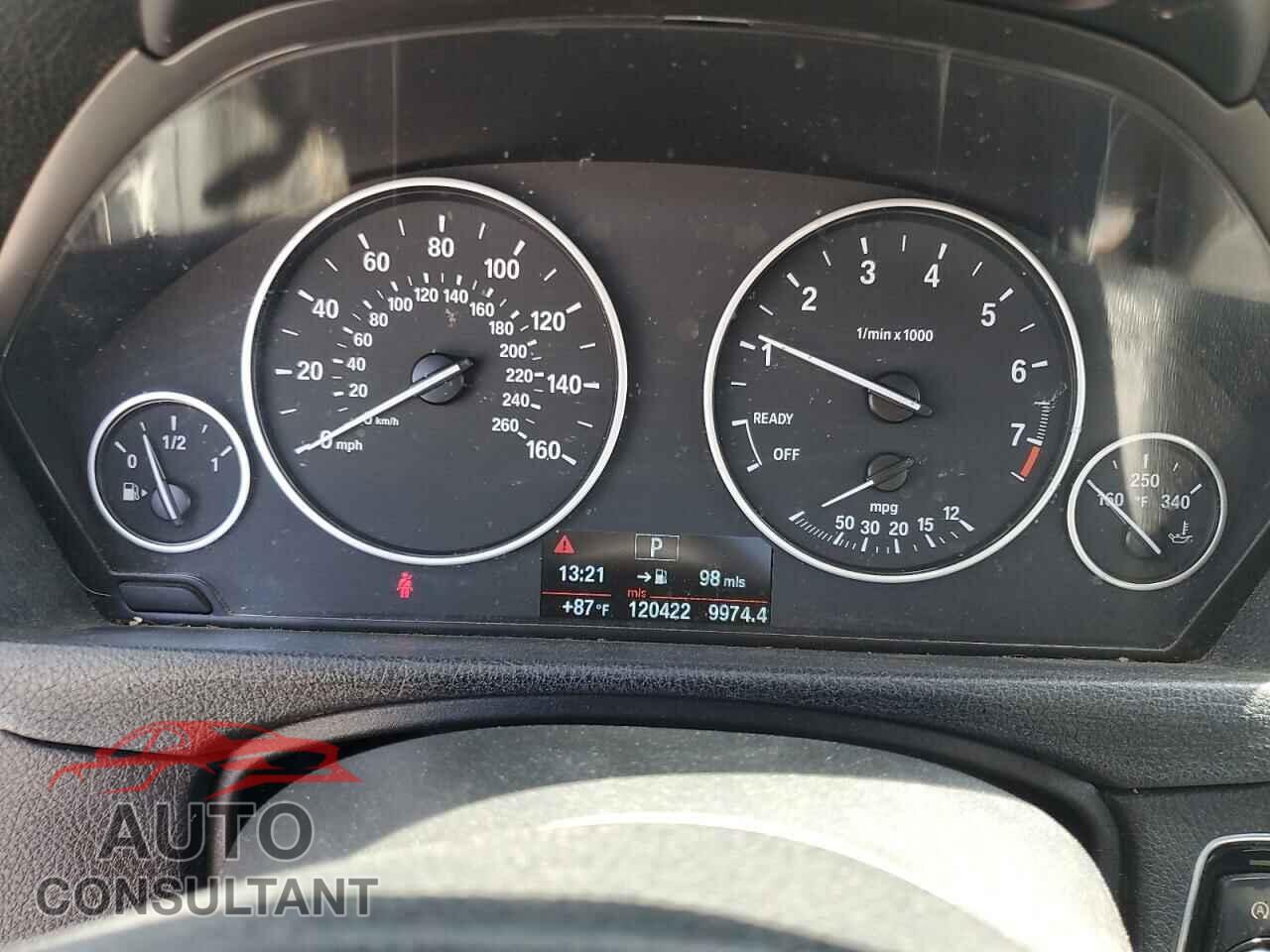 BMW 3 SERIES 2013 - WBA3B3C55DF541920