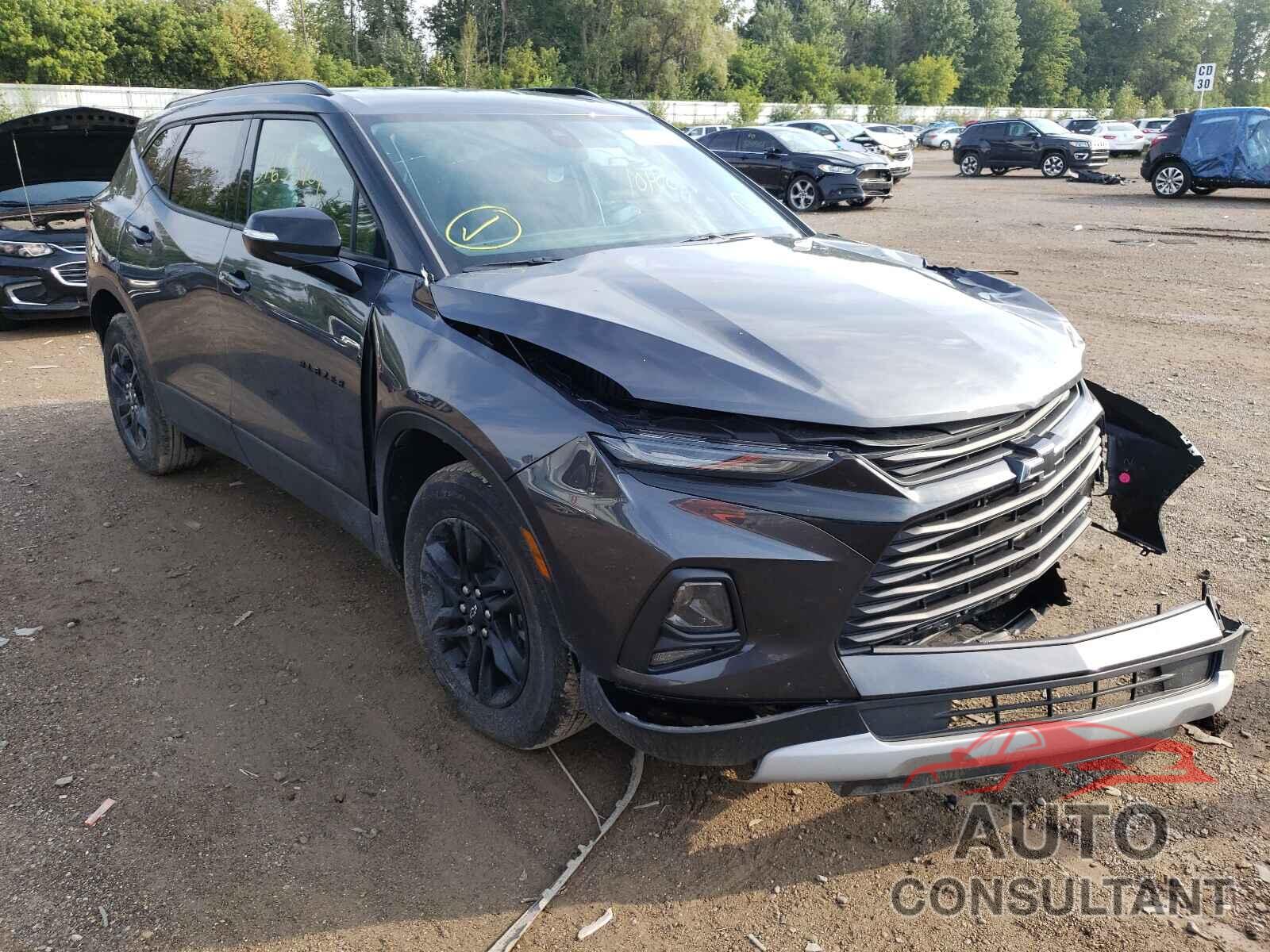 CHEVROLET BLAZER 2021 - 3GNKBCR40MS536544