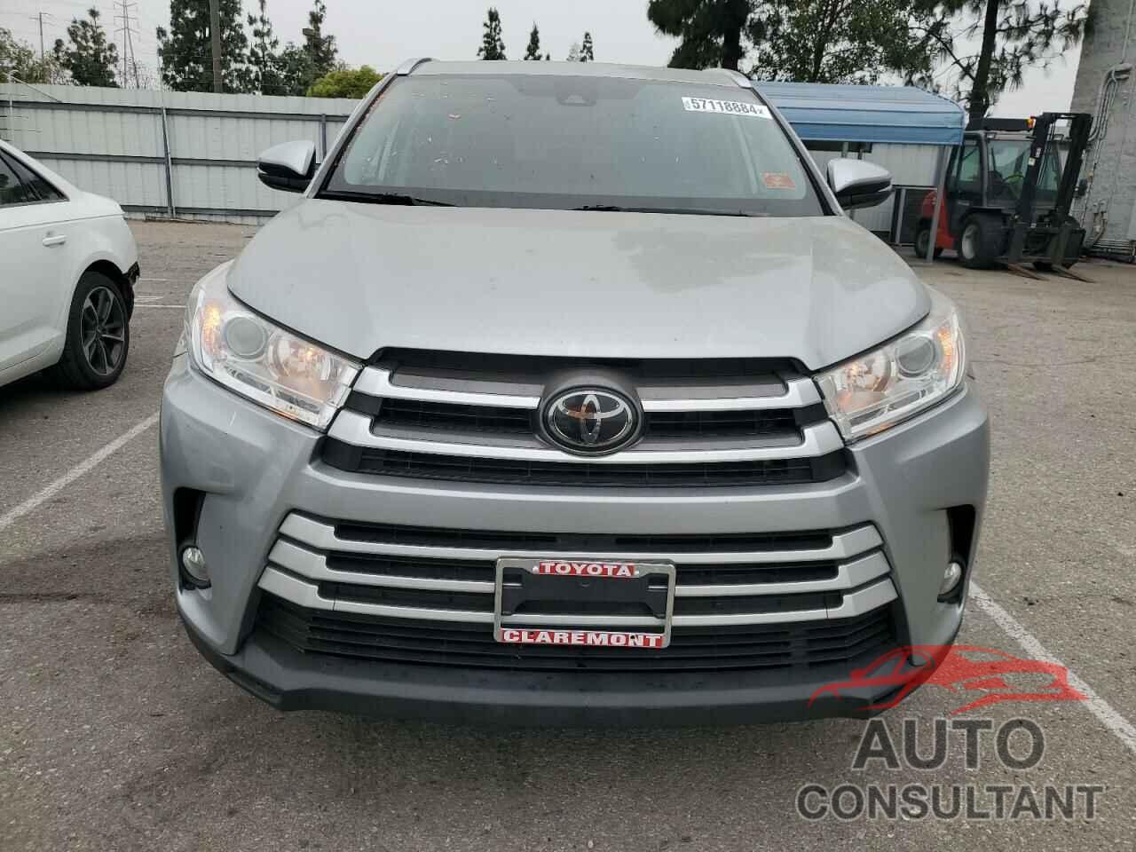 TOYOTA HIGHLANDER 2019 - 5TDKZRFHXKS299951