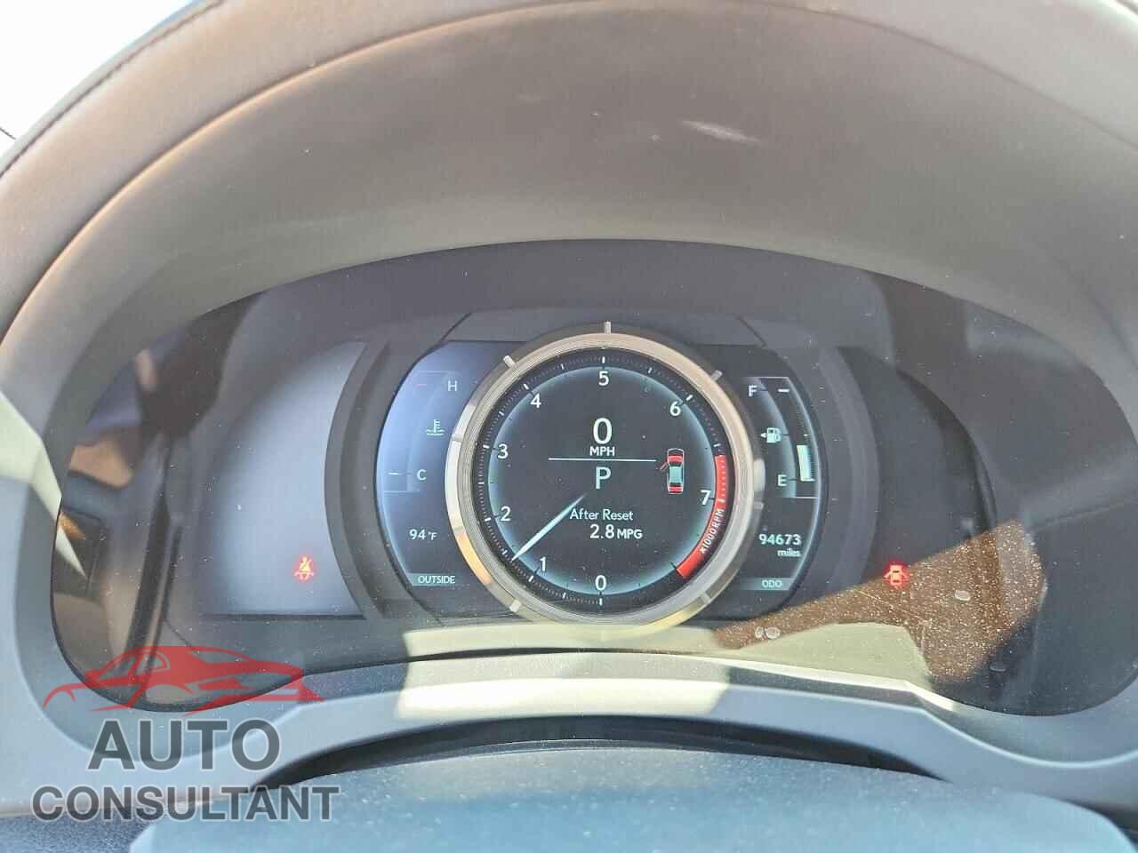 LEXUS IS 2014 - JTHBF1D25E5026904