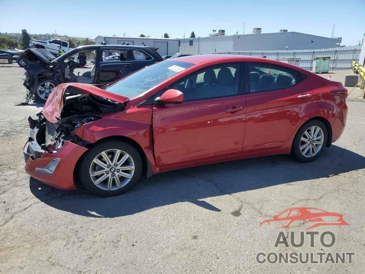 HYUNDAI ELANTRA 2015 - KMHDH4AE7FU358589