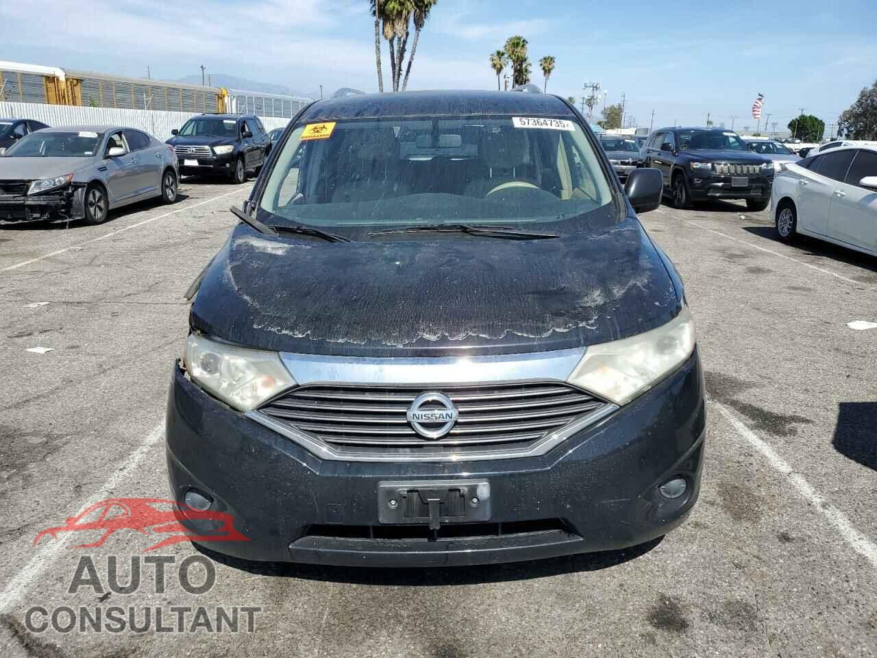NISSAN QUEST 2012 - JN8AE2KP9C9044580