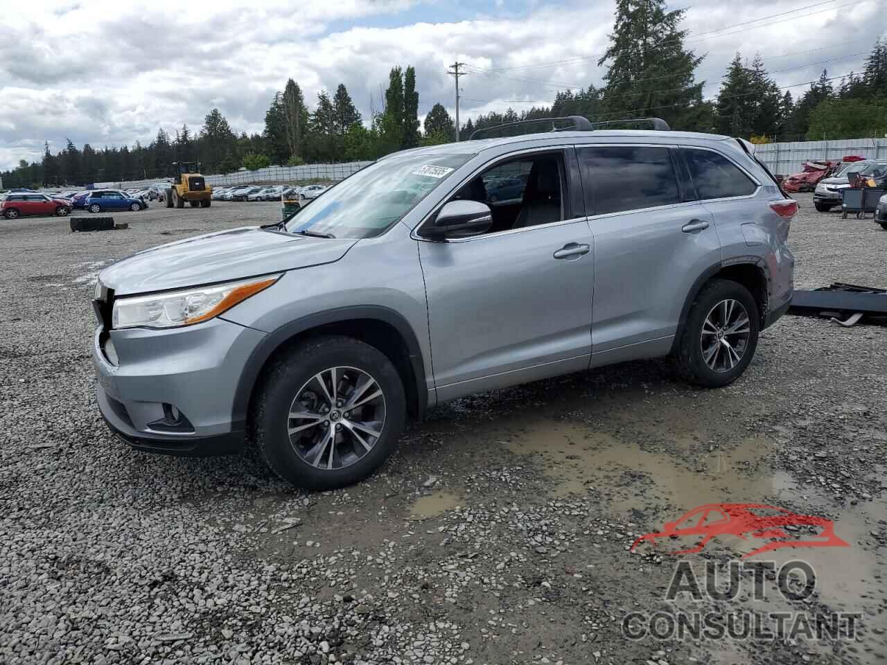 TOYOTA HIGHLANDER 2016 - 5TDJKRFH0GS309264