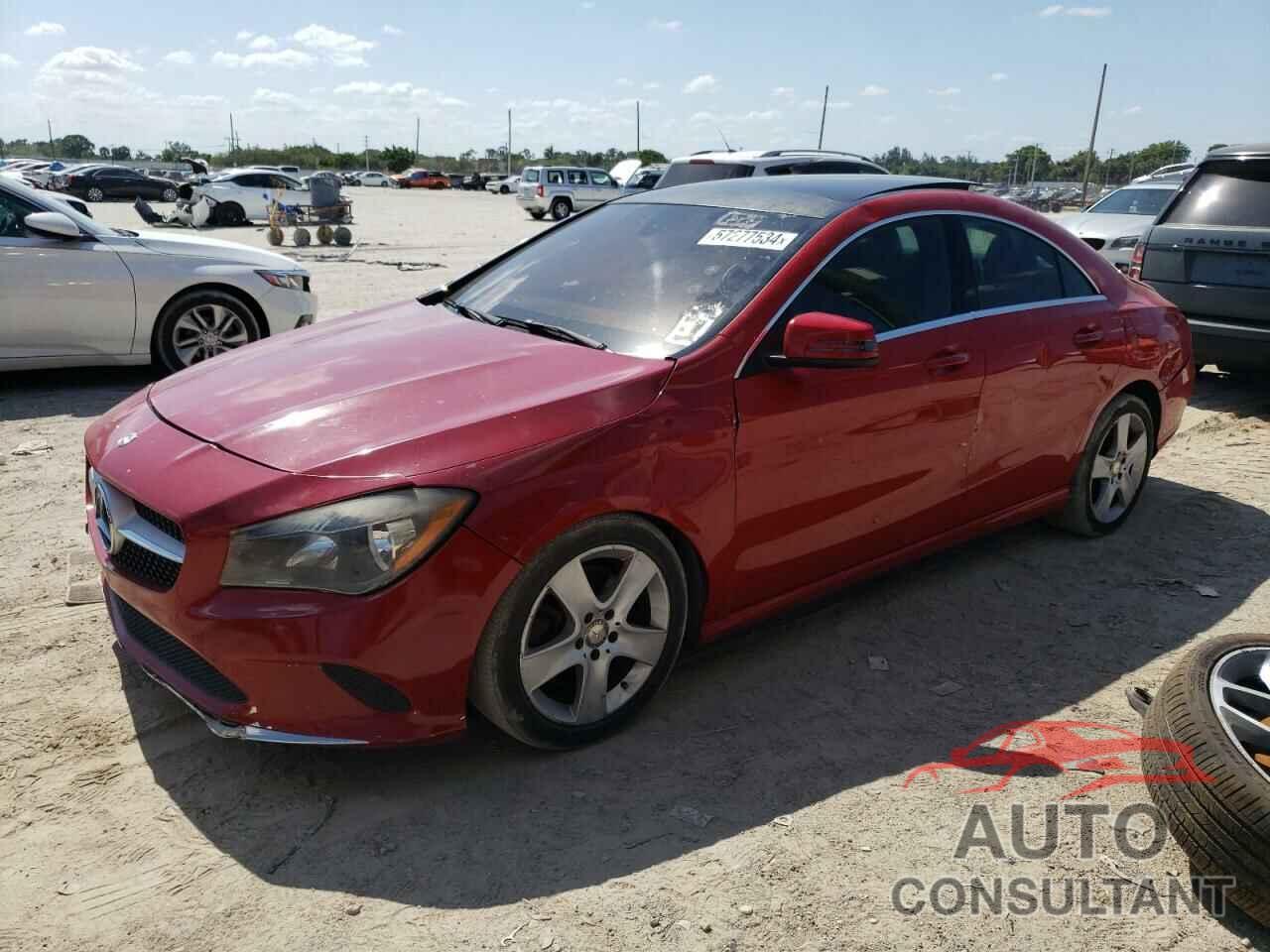 MERCEDES-BENZ CLA-CLASS 2016 - WDDSJ4EB7GN330664