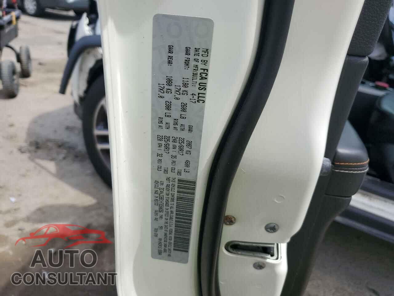 JEEP COMPASS 2017 - 3C4NJDBB1HT650656