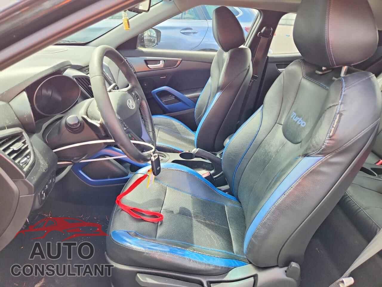 HYUNDAI VELOSTER 2013 - KMHTC6AEXDU107441