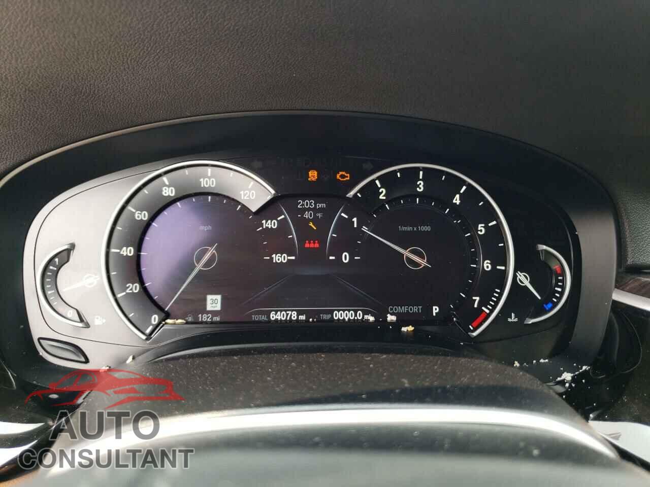 BMW 5 SERIES 2018 - WBAJE5C54JG917524