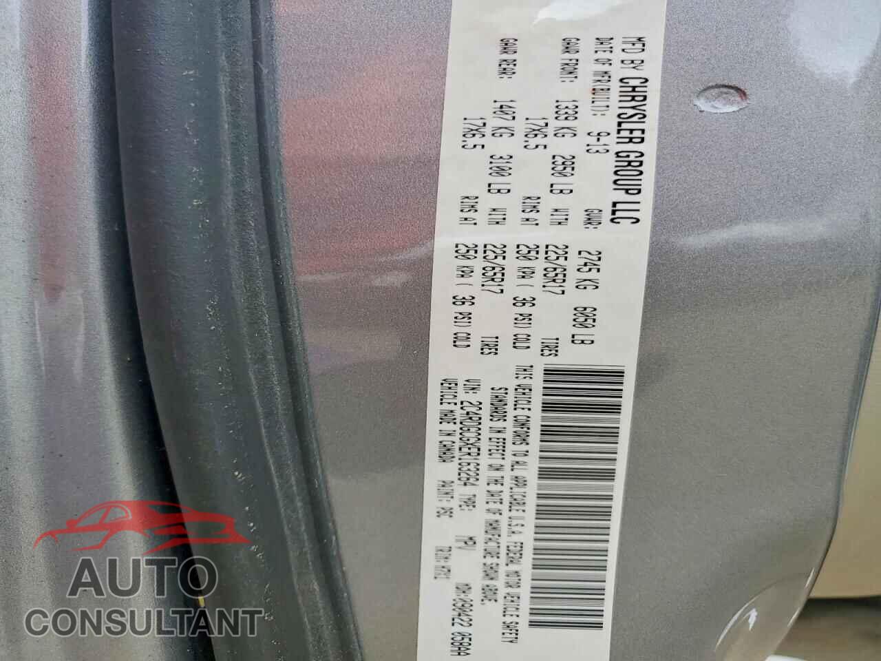 DODGE CARAVAN 2014 - 2C4RDGCGXER163264