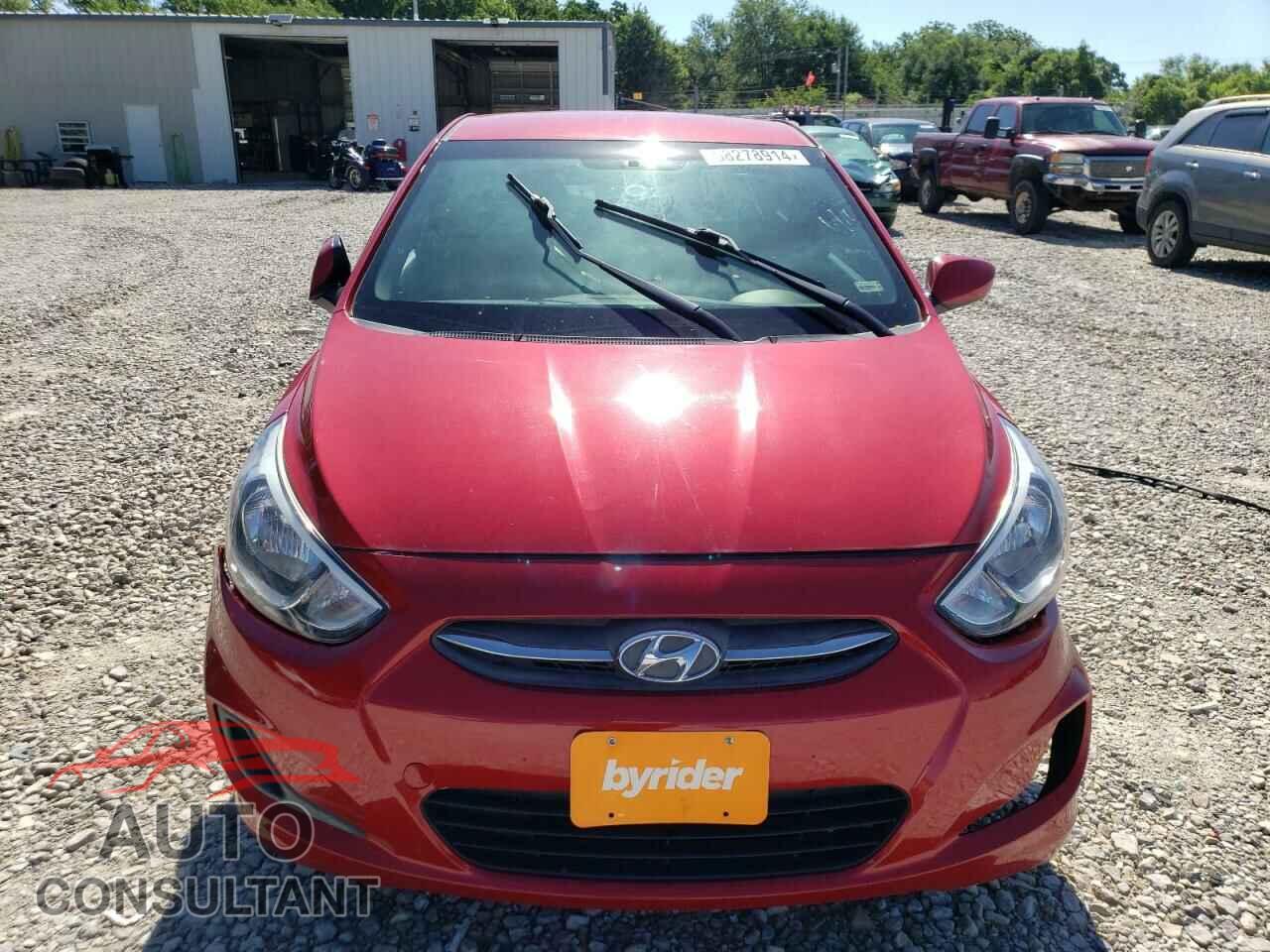 HYUNDAI ACCENT 2017 - KMHCT4AEXHU298160