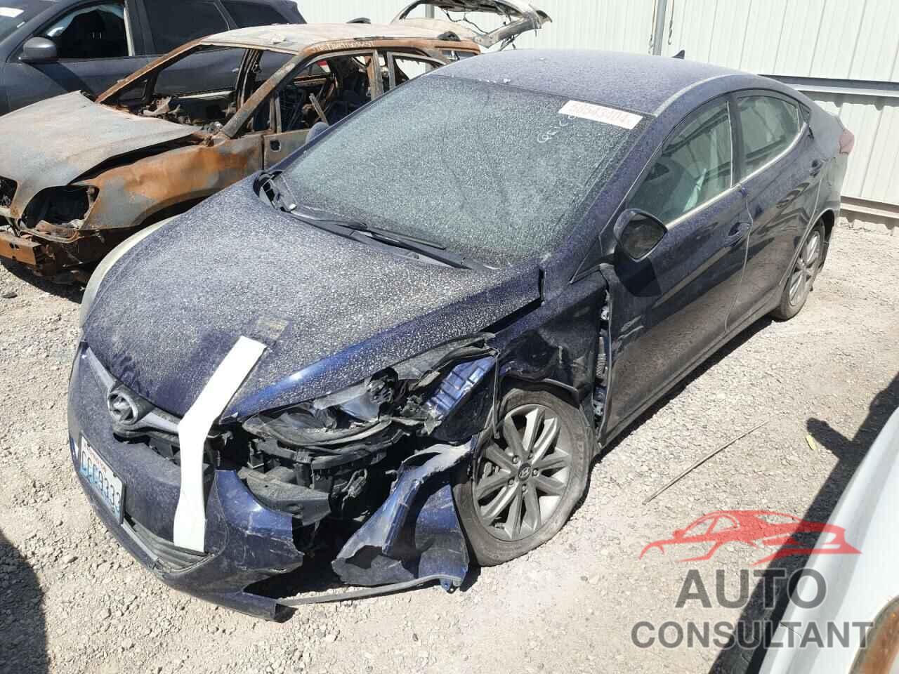 HYUNDAI ELANTRA 2014 - 5NPDH4AE9EH535351
