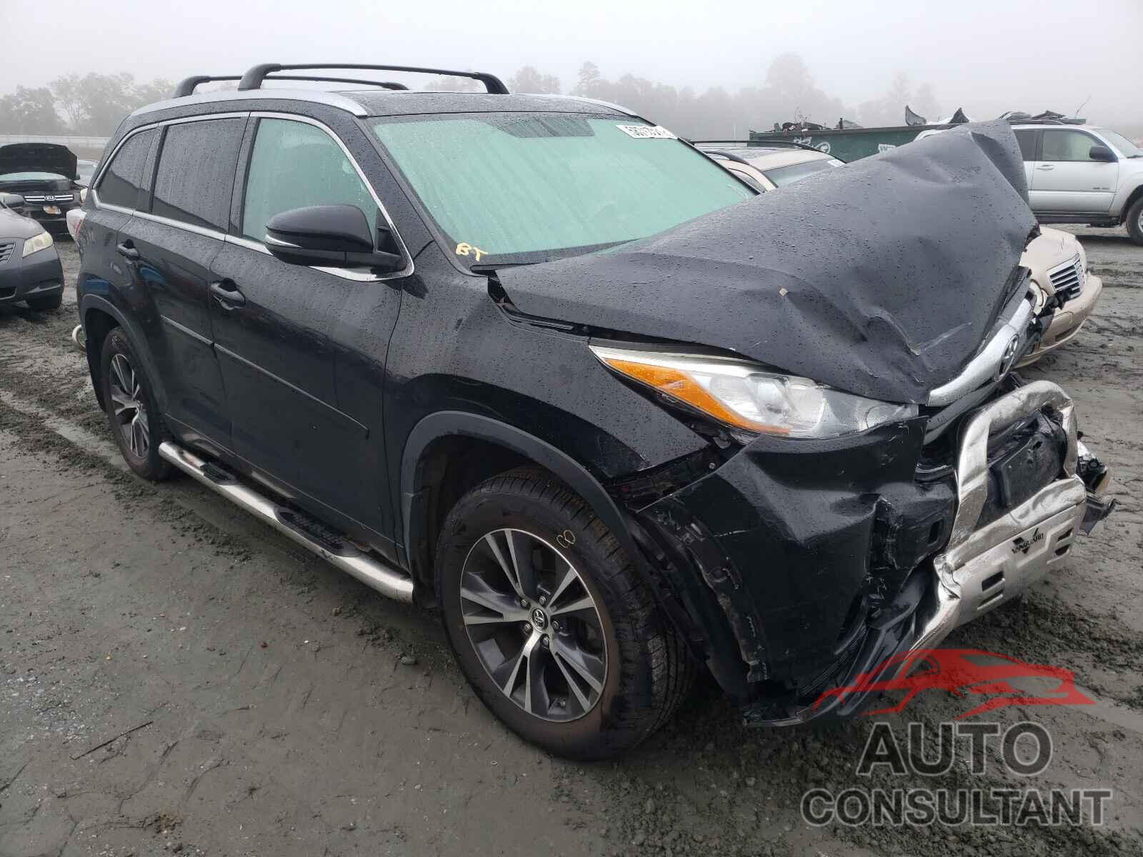 TOYOTA HIGHLANDER 2016 - 5TDJKRFH1GS236311