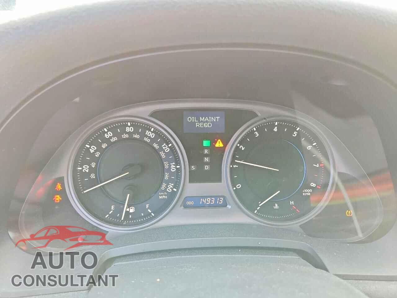 LEXUS IS 2010 - JTHBE5C22A5024517