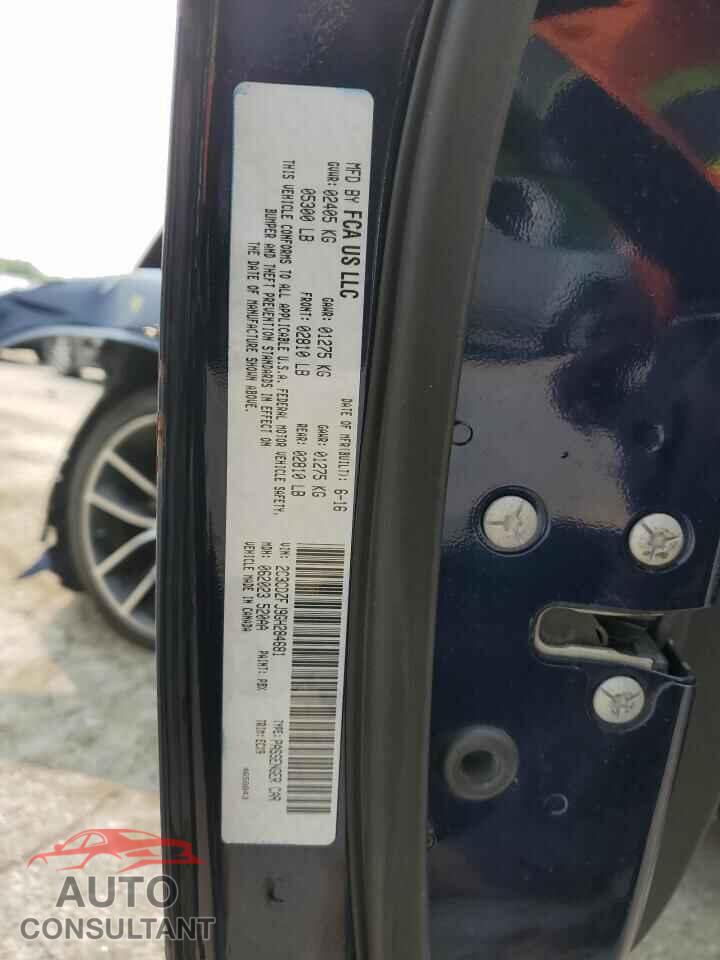 DODGE CHALLENGER 2016 - 2C3CDZFJ9GH284681
