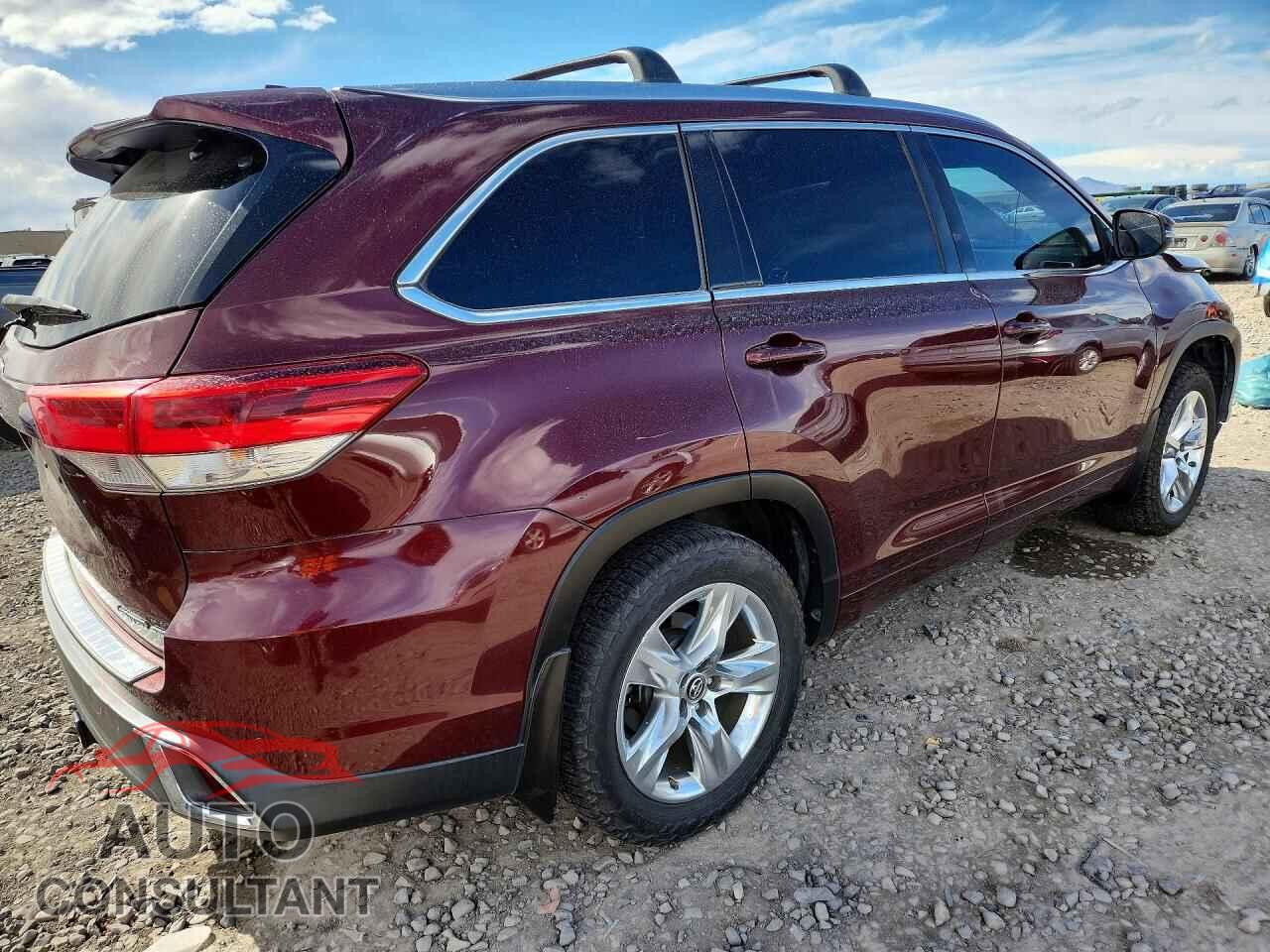 TOYOTA HIGHLANDER 2017 - 5TDDZRFH6HS358446