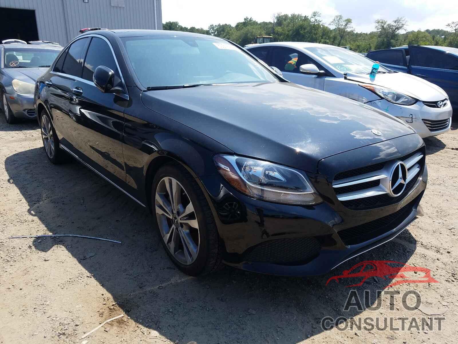 MERCEDES-BENZ C CLASS 2017 - WDDWF4JBXHR294911