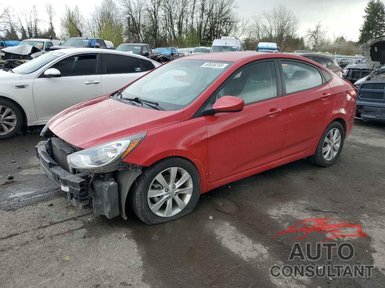 HYUNDAI ACCENT 2013 - KMHCU4AEXDU580466