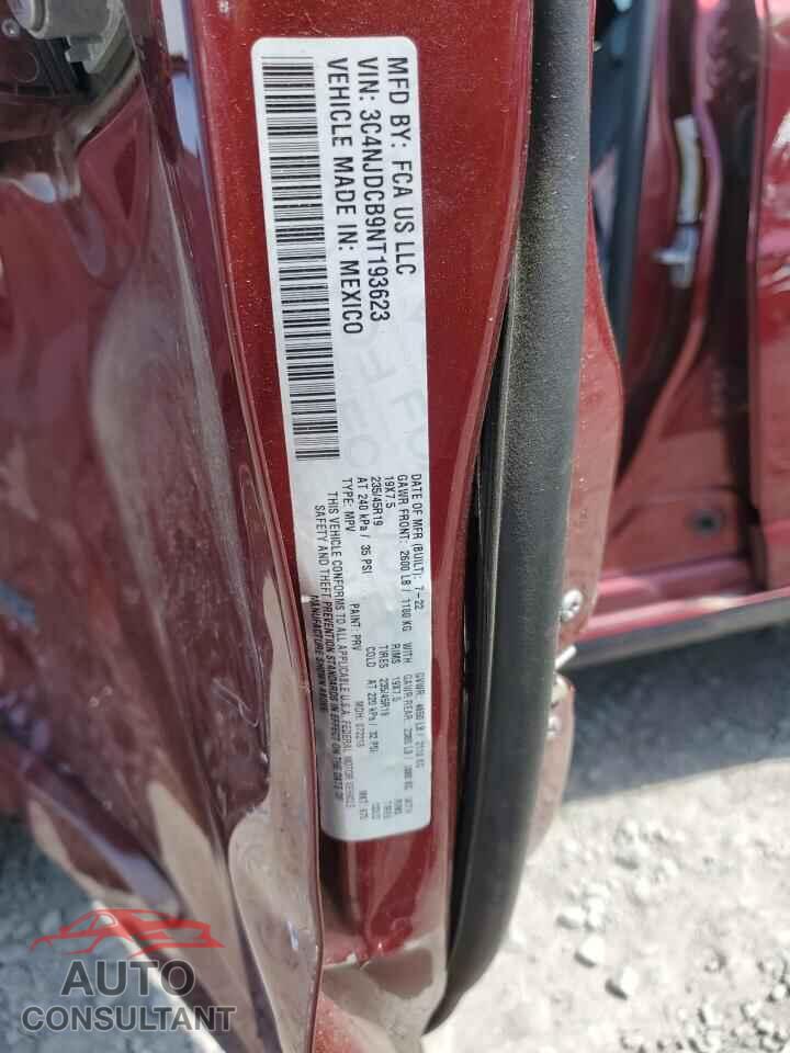 JEEP COMPASS 2022 - 3C4NJDCB9NT193623