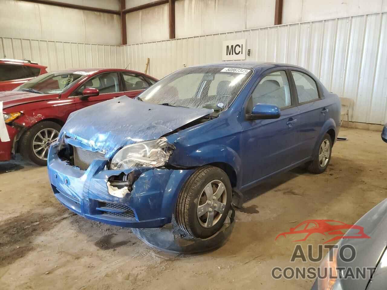CHEVROLET AVEO 2010 - KL1TD5DE9AB083364