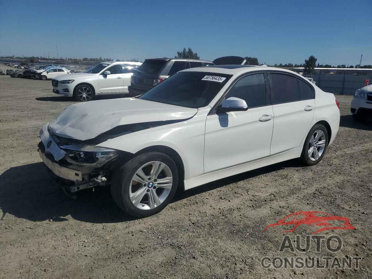 BMW 3 SERIES 2017 - WBA8B9G56HNU09148