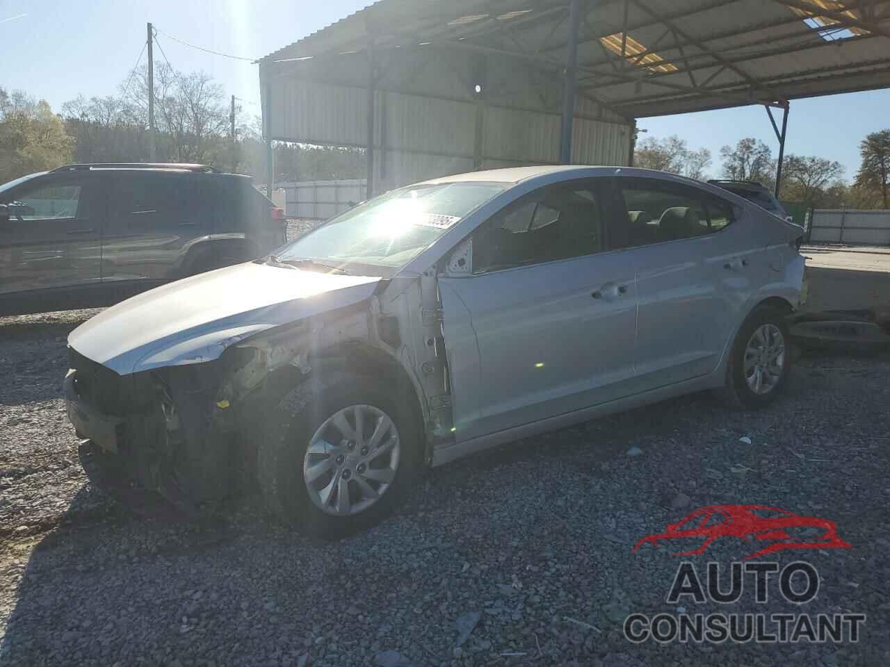 HYUNDAI ELANTRA 2017 - KMHD74LF4HU127404