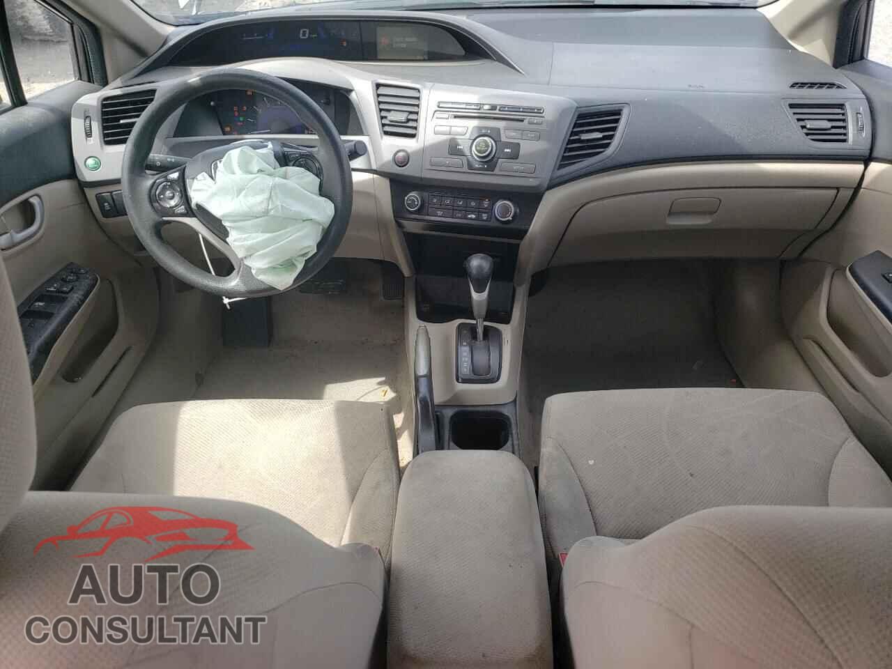 HONDA CIVIC 2012 - 19XFB2F52CE078312