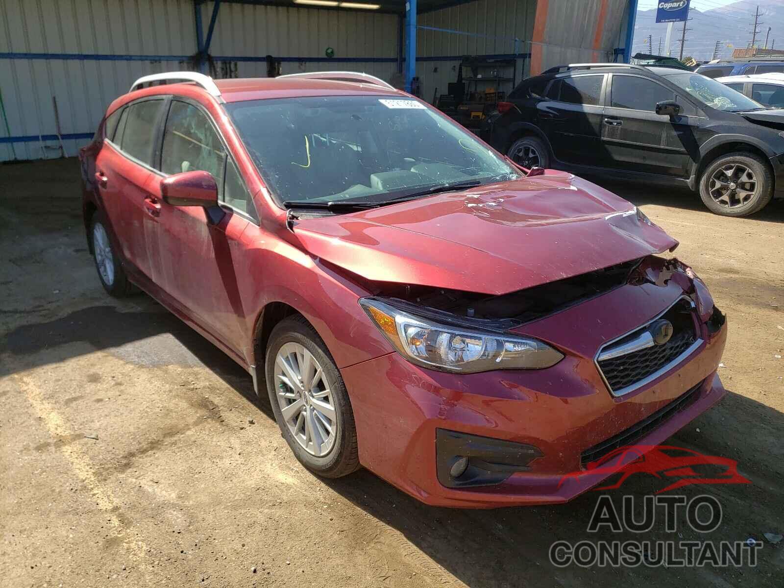 SUBARU IMPREZA 2018 - 4S3GTAD63J3750079